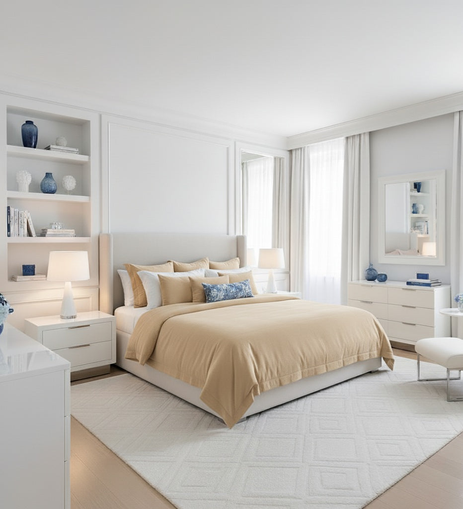 Copripiumino + Federe in cotone percalle – Tinta unita Vari Colori