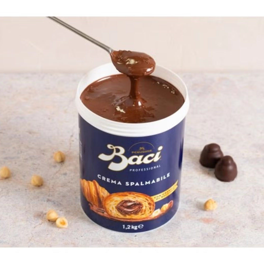 Crema Spalmabile Baci Perugina con granella di nocciole Professional 1,2 kg