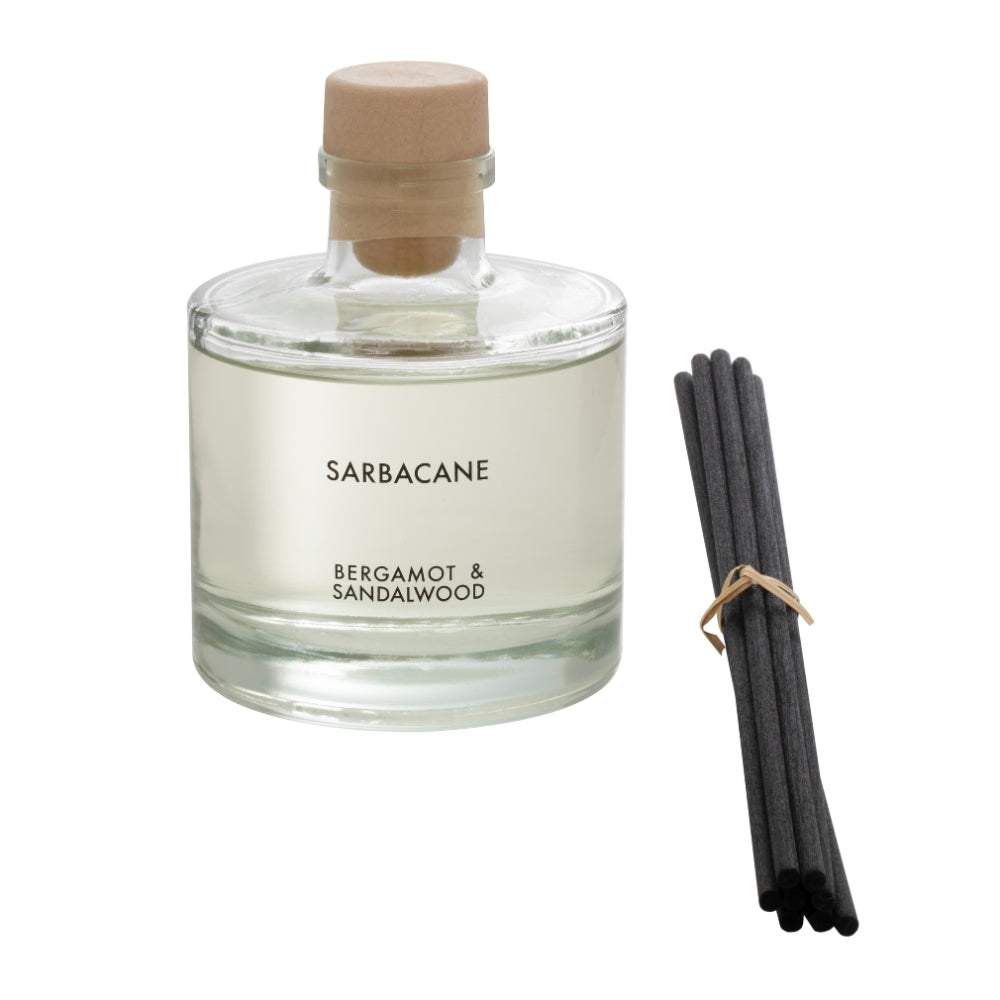 Diffusore a bastoncini professionale Sarbacane Premium Sandalo e Bergamotto 200 ml
