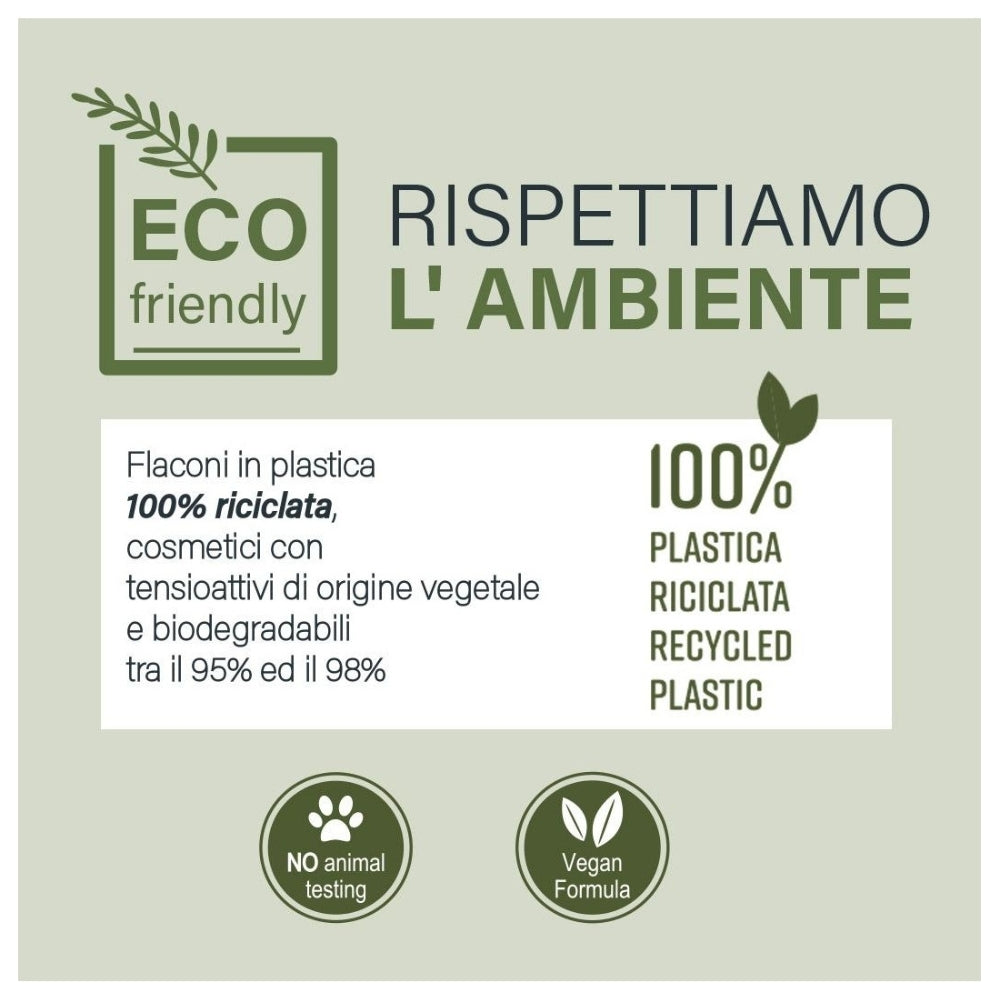 Set Cortesia Hotel Lusso Oroverde con Shampoo Doccia 2 in 1 e Igiene Intima Made in Italy