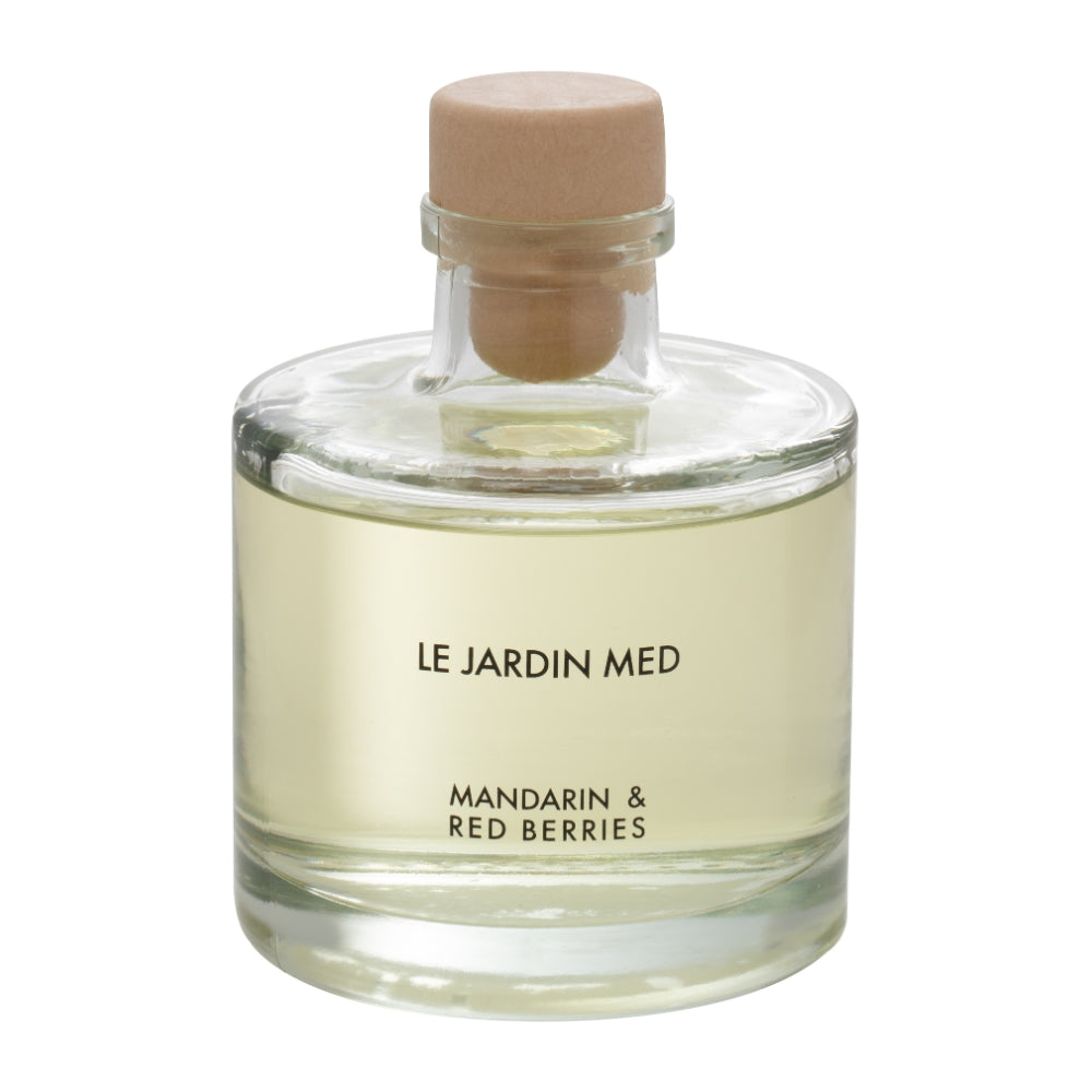 Diffusore a bastoncini professionale Le Jardin Med Mandarino e Frutti Rossi 200 ml