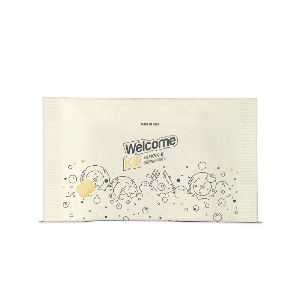 Mini kitchen dish cleaning kit