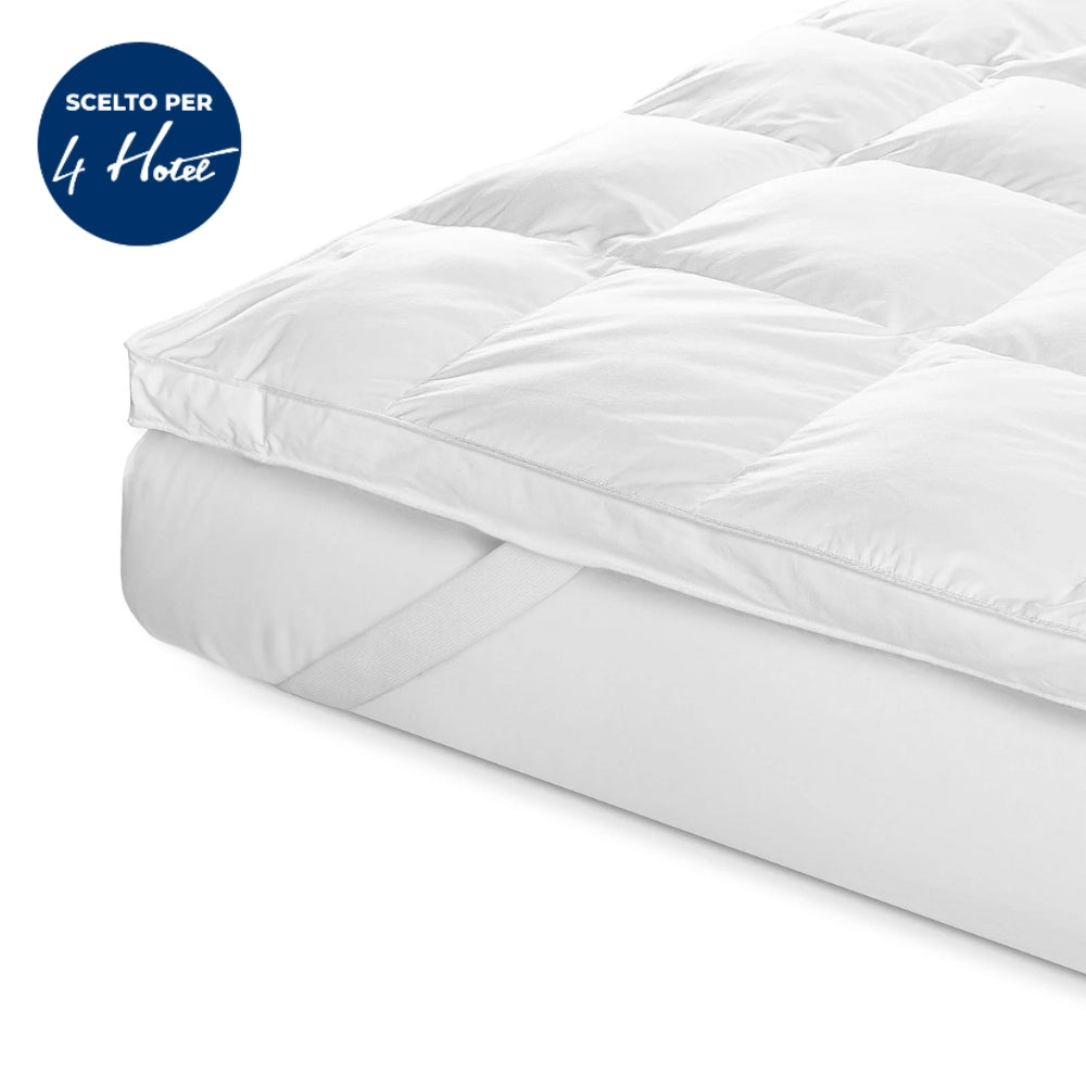 Caleffi Topper in Cotone H 5 cm Finlandia I dormissimi Made in Italy