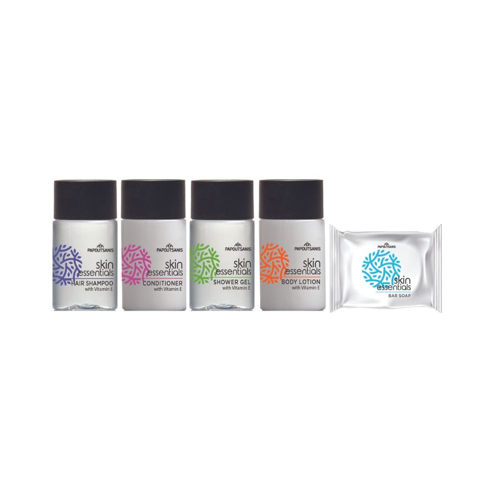Set Cortesia Completo per Hotel e B&B Skin Essentials 20 ml