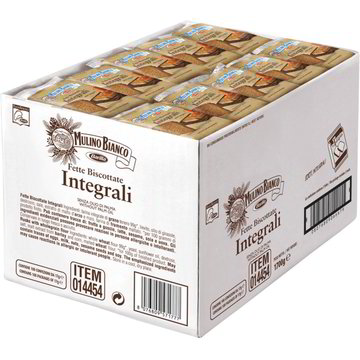 Fette Biscottate Monodose Mulino Bianco Integrali 100 Confezioni