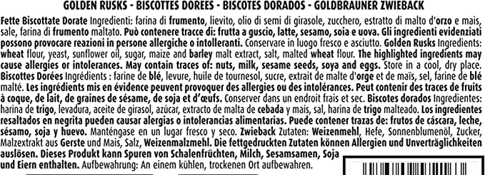 Fette Biscottate Monodose Mulino Bianco 100 Confezioni