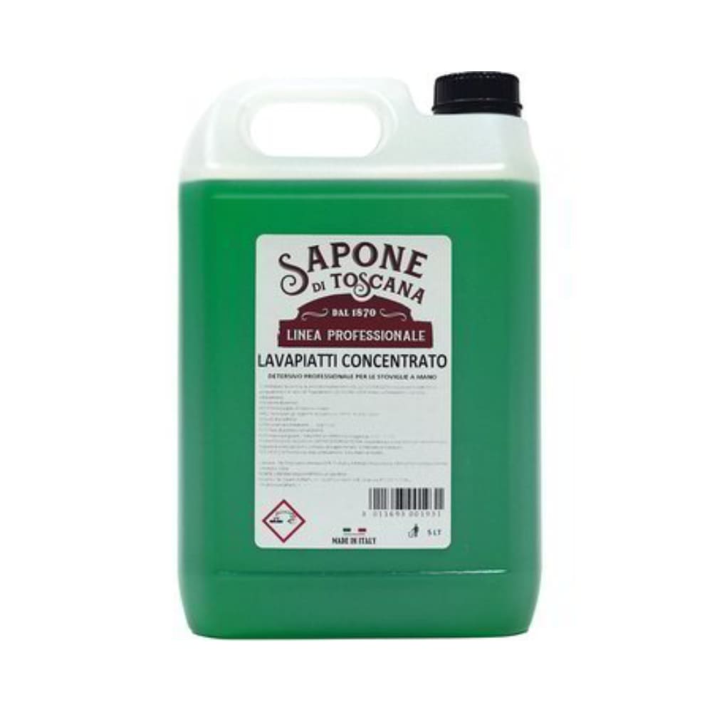 Professional Concentrated Dishwashing Detergent Soap of Tuscany 5 Liters