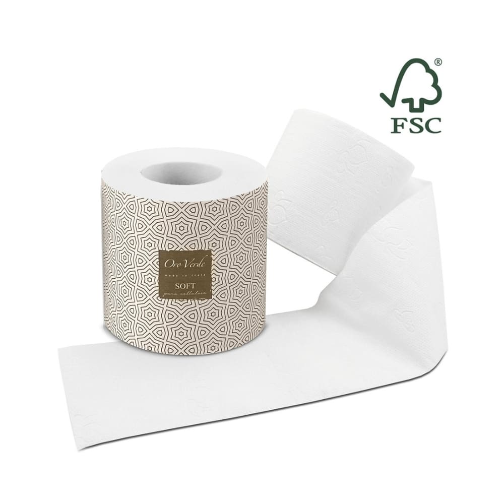 Carta Igienica Fascettata e Profumata Linea Luxury Hotel 56 Rotoli