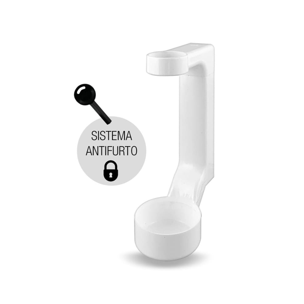 Supporto Murale Dispenser Marevita 300 ml con sistema antifurto