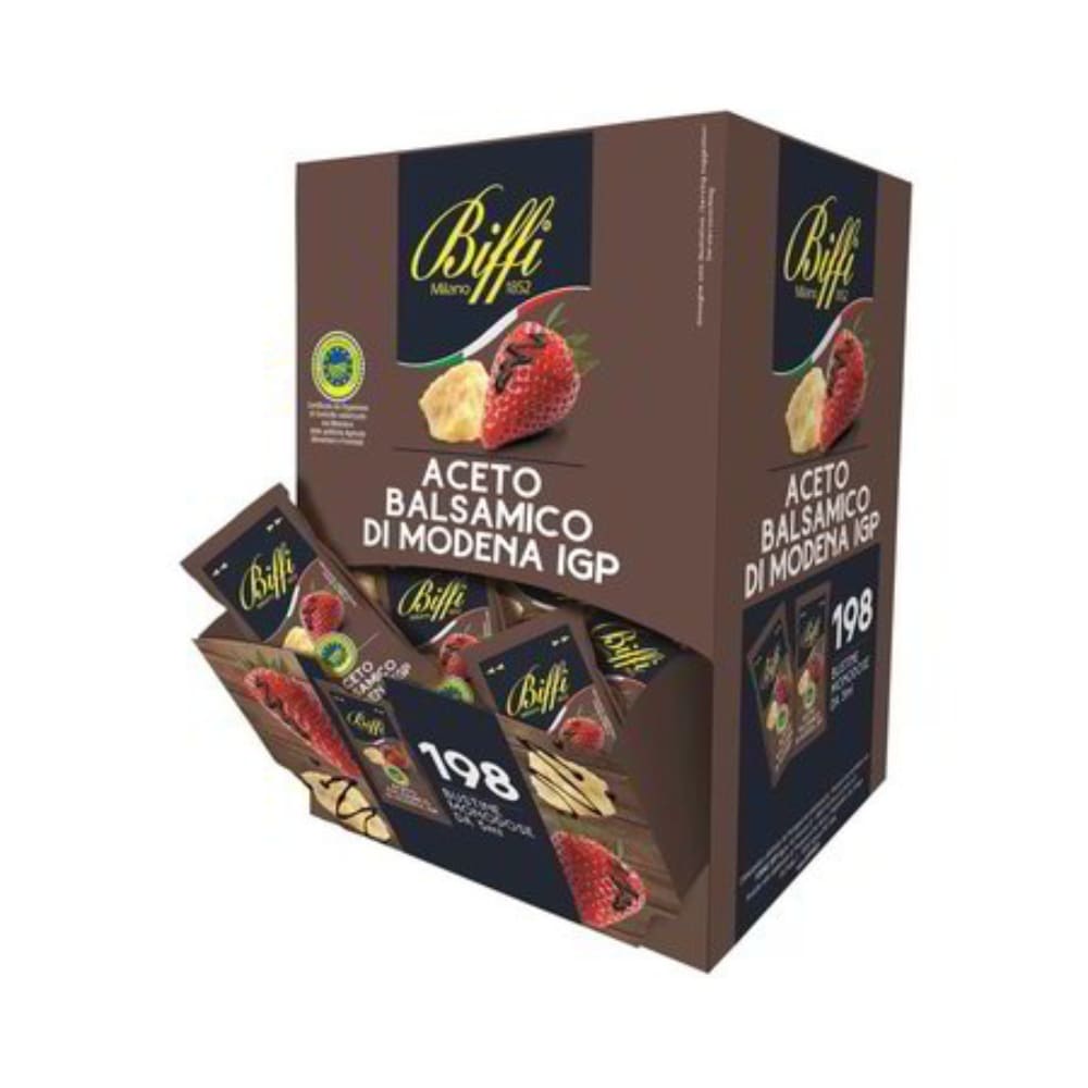 Biffi Aceto Balsamico di Modena IGP monodose 198 bustine monoporzione da 5 ml