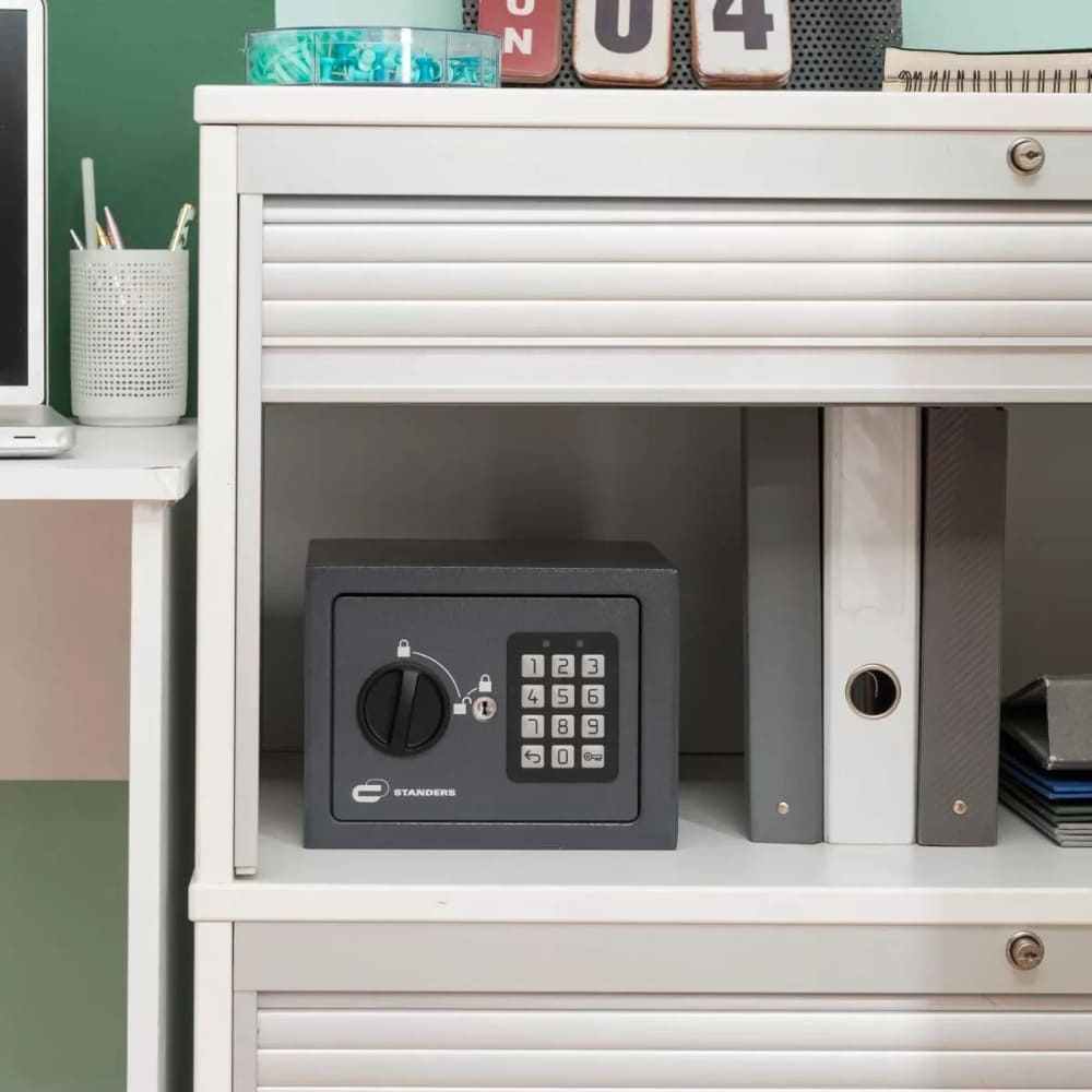 Cassaforte elettronica con codice 20 x 15 x 15 cm