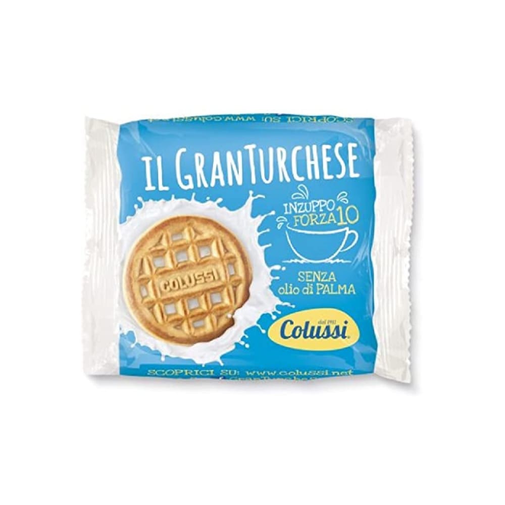 Box da 200 Biscotti GranTurchese Colussi Monoporzione 13,3 gr