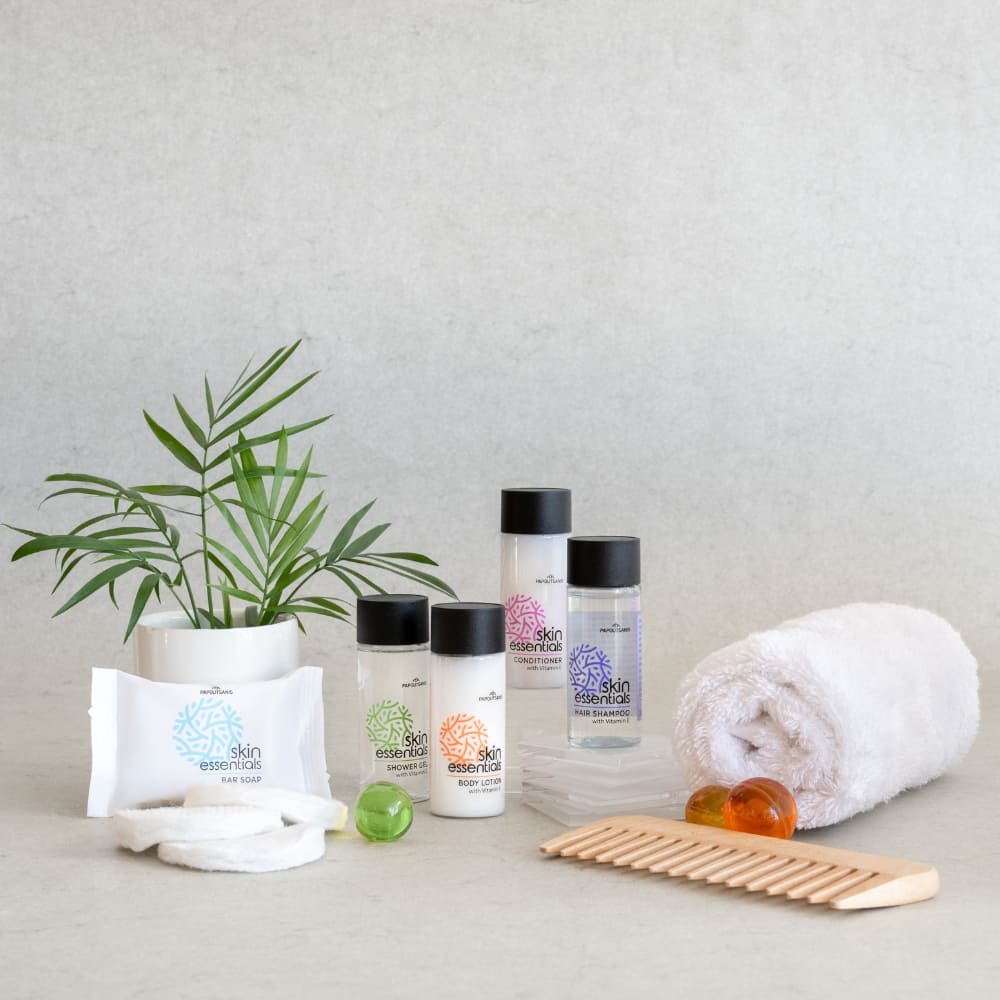 Set Cortesia Completo per Hotel e B&B Skin Essentials 33 ml