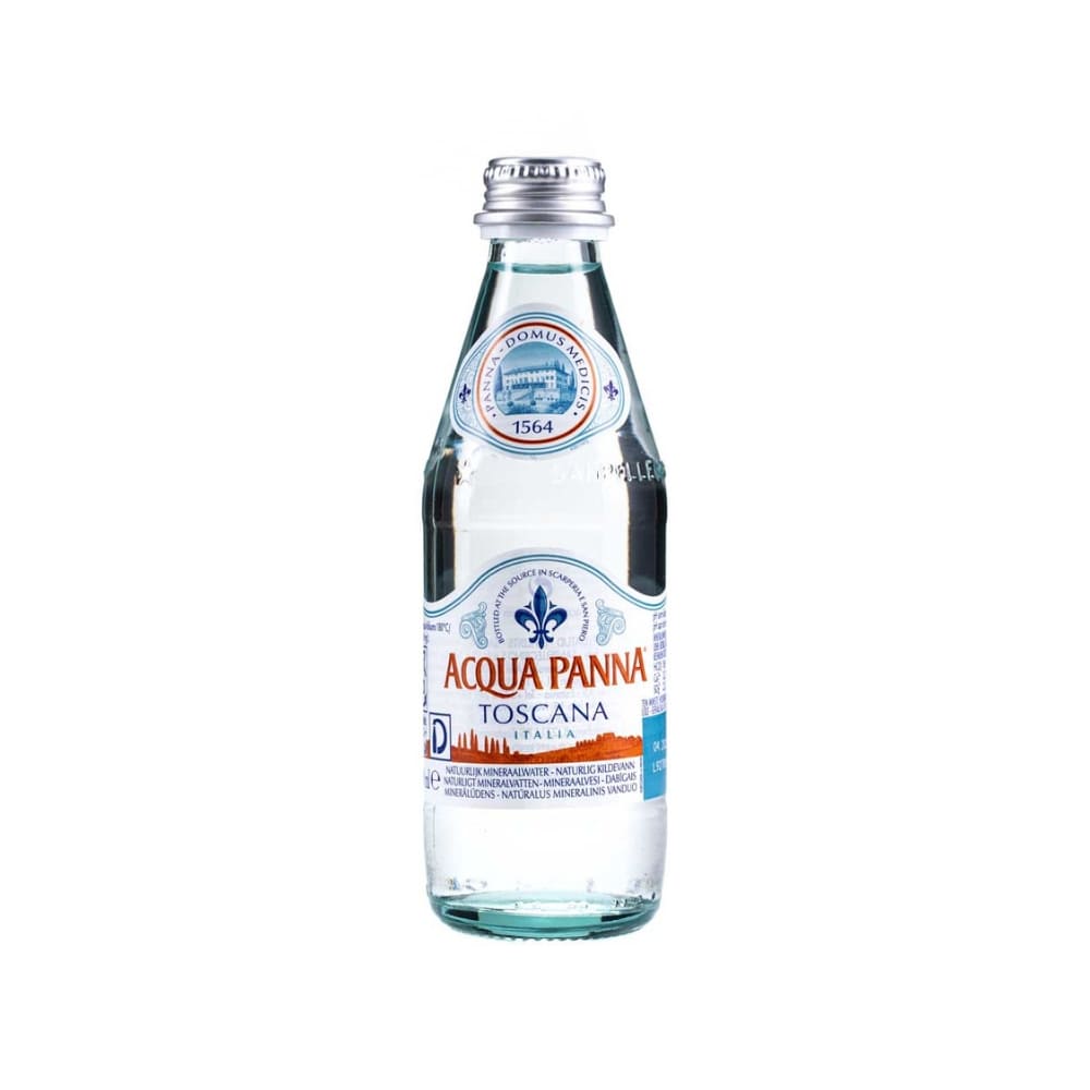 Natural Water Panna 25 cl in glass Minibar Hotel and B&B Pack of 24