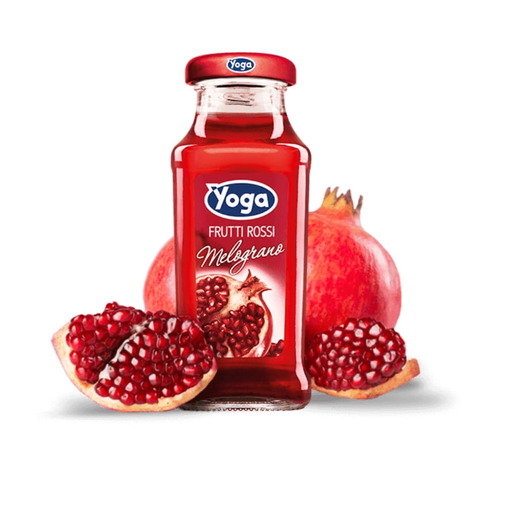 Succo Melograno Yoga in vetro Minibar Hotel e B&B Confezione da 24