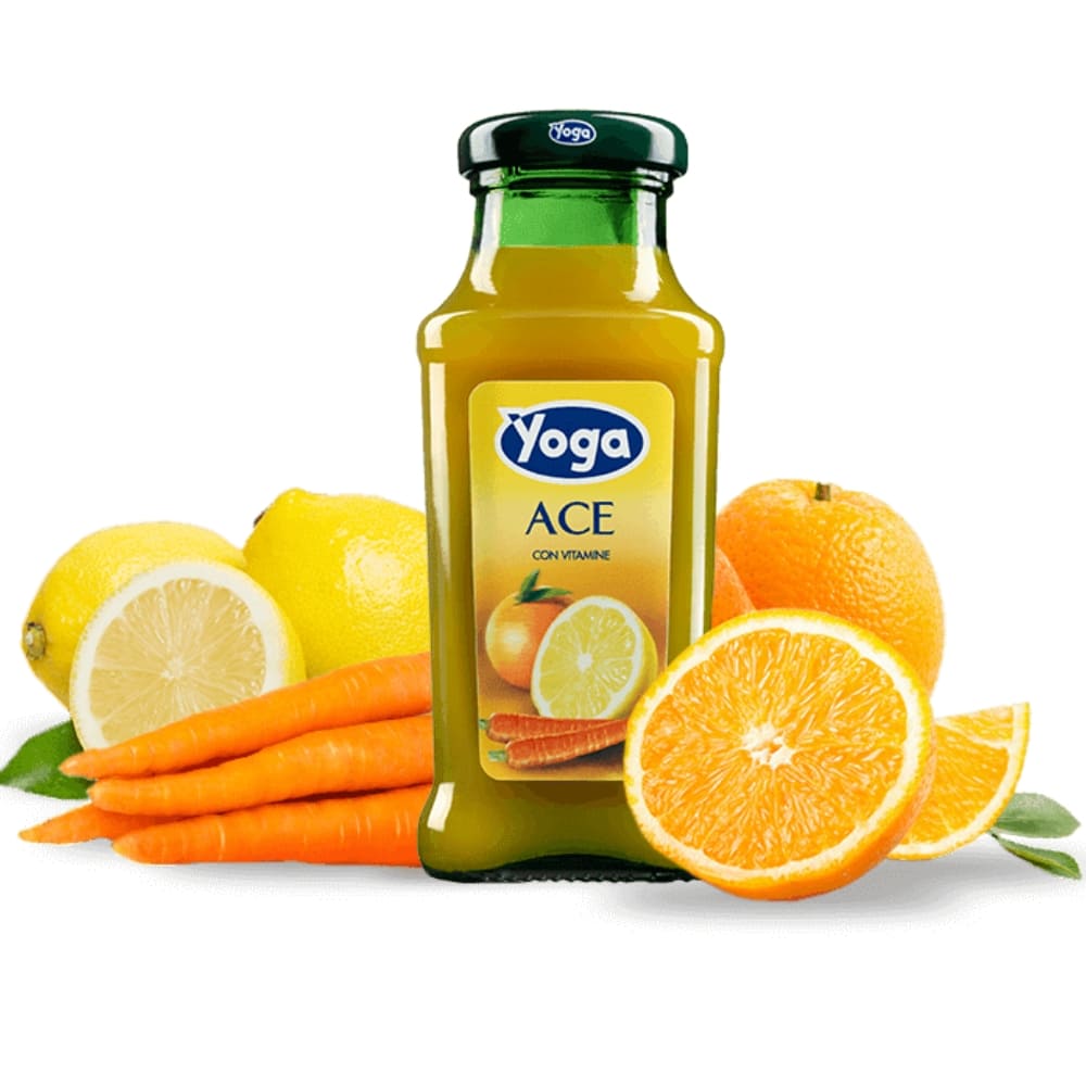 Succo ACE Yoga in vetro Minibar Hotel e B&B Confezione da 24