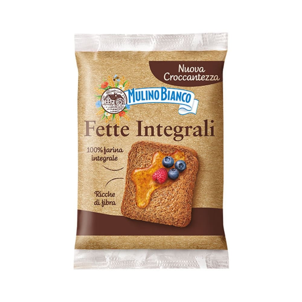 Fette Biscottate Monodose Mulino Bianco Integrali 100 Confezioni