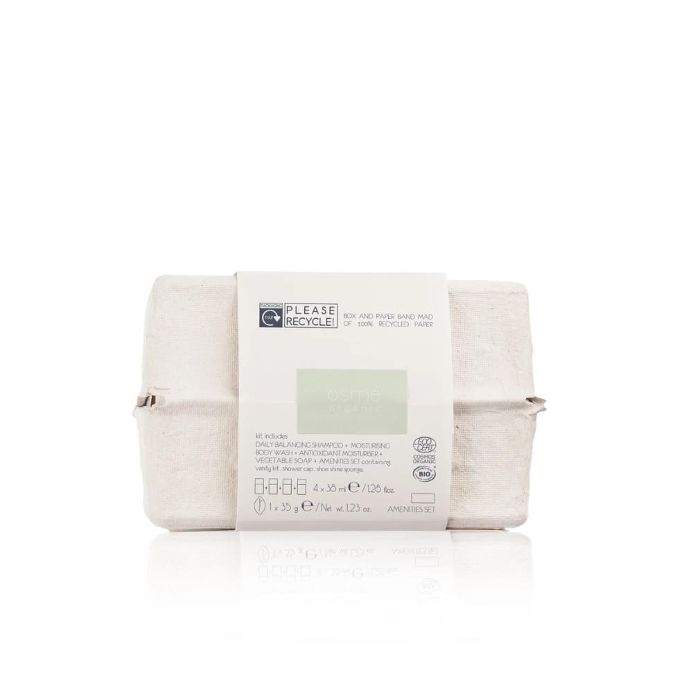 Set da Viaggio Bagno e Corpo Egg Box Osmè Certificata Bio