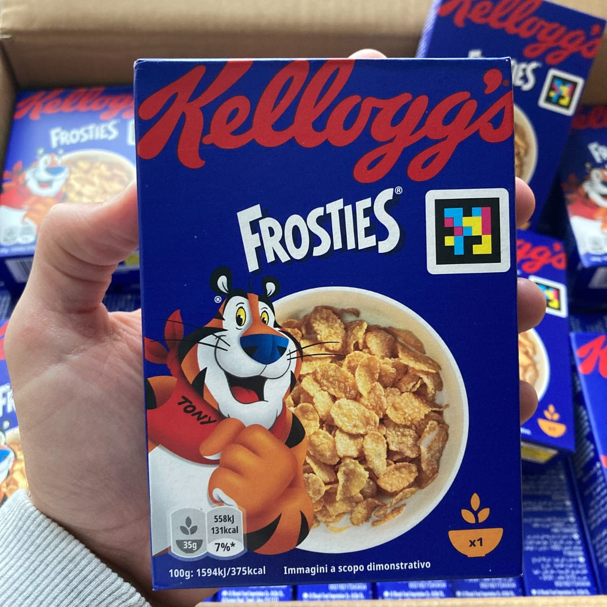 Cereali Monoporzione Kellogg's Cornflakes Mixed Pack 35 confezioni