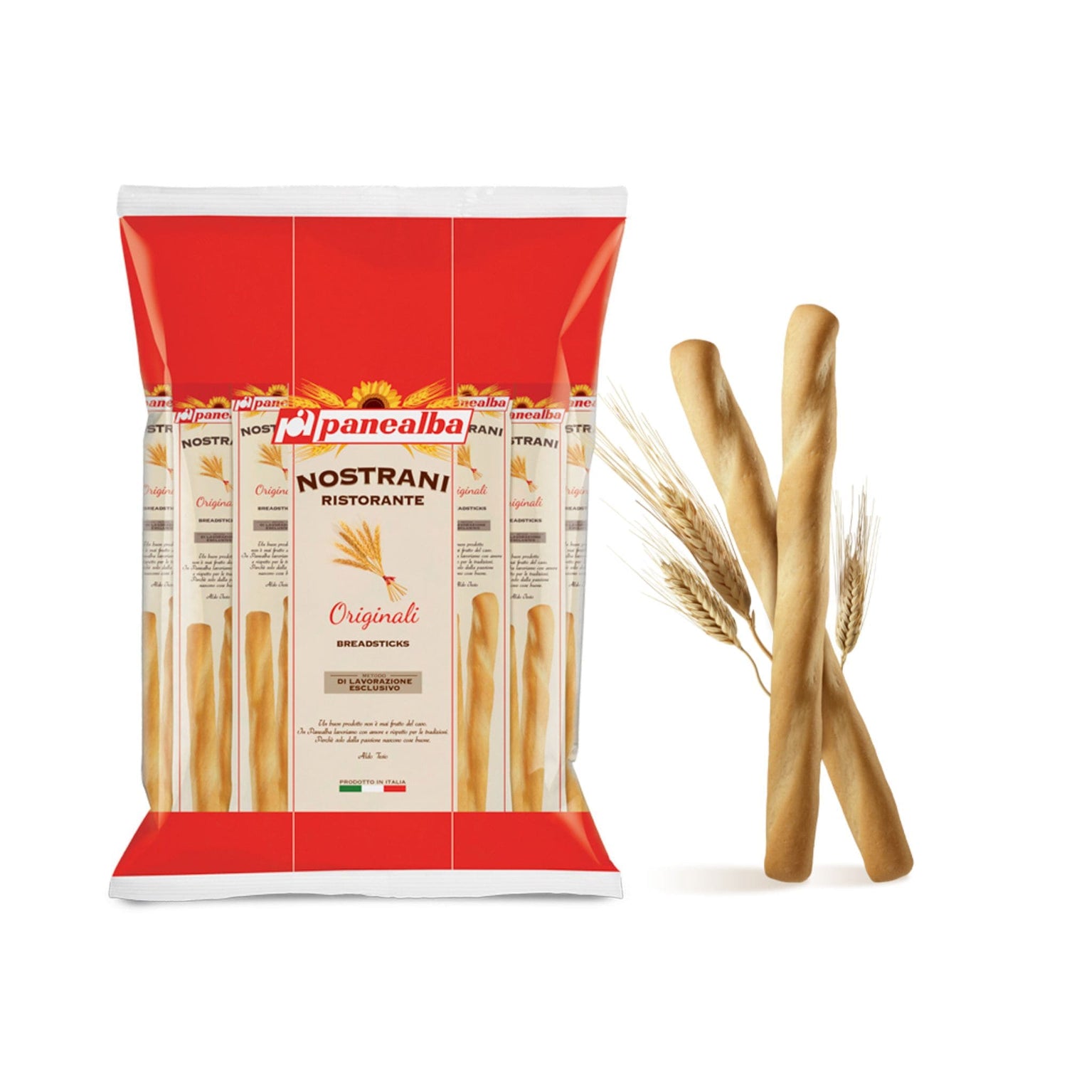 Grissini Nostrani Panealba Monodose Ristorazione 220 Confezioni