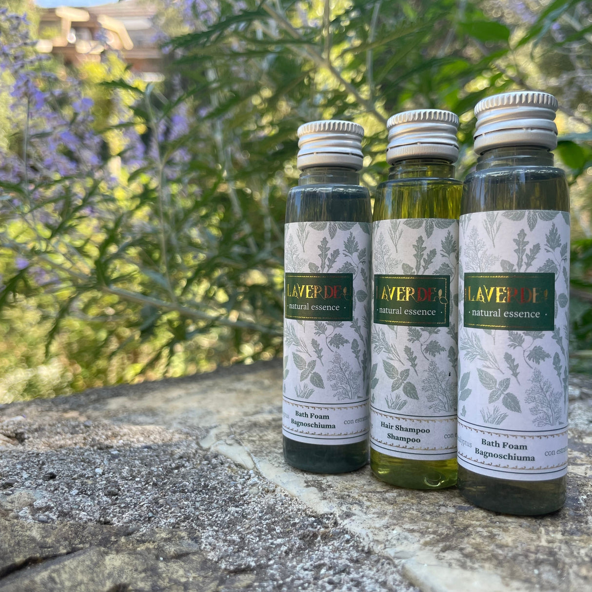 Kit Cortesia Lusso Laverde con Estratti di Erbe Made in Italy