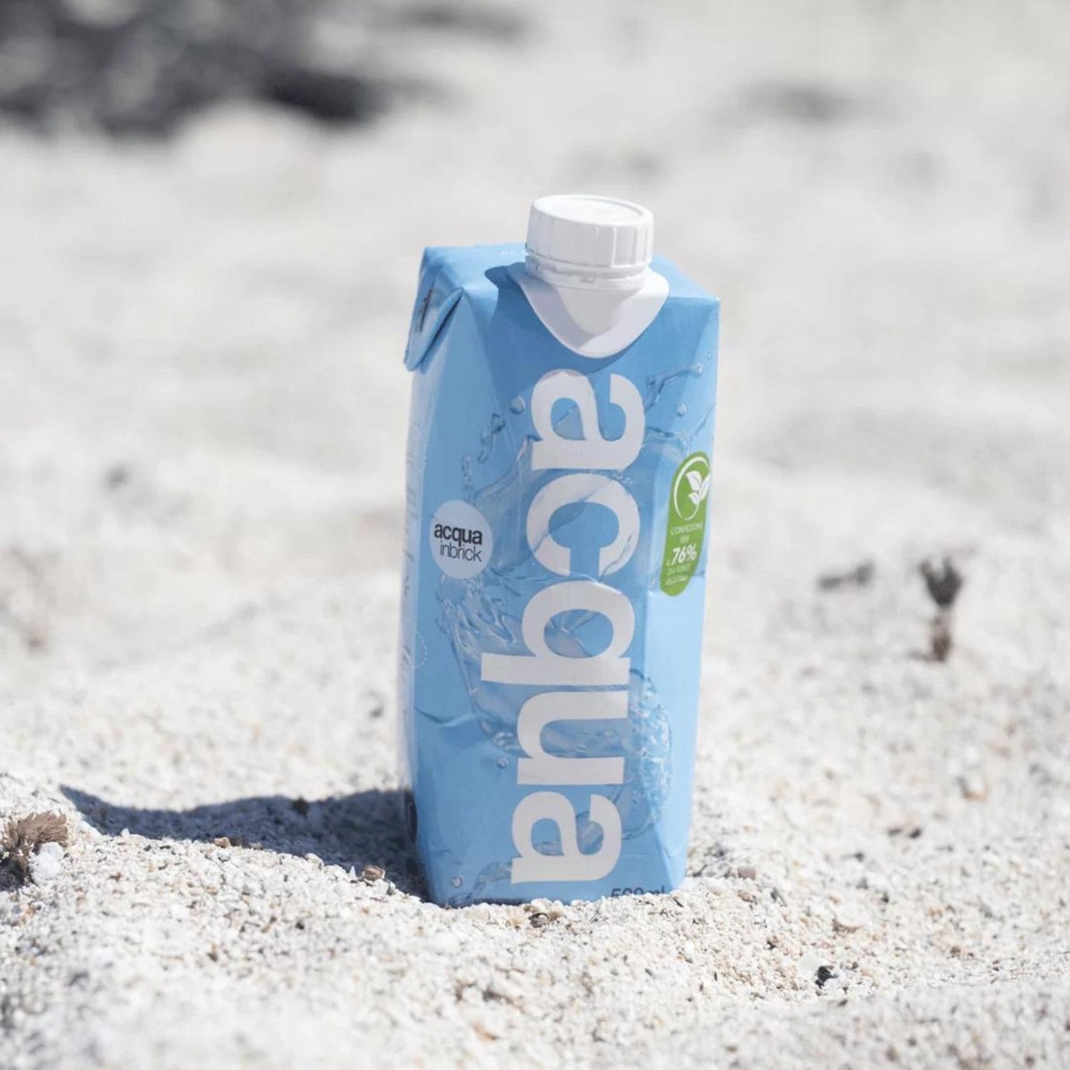 Acqua in Brick cartone riciclabile 500 ml - Confezione da 24