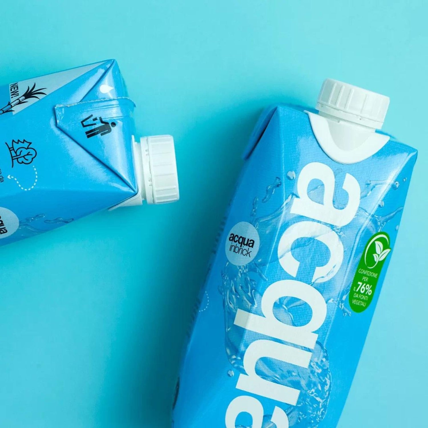 Acqua in Brick cartone riciclabile 500 ml - Confezione da 24