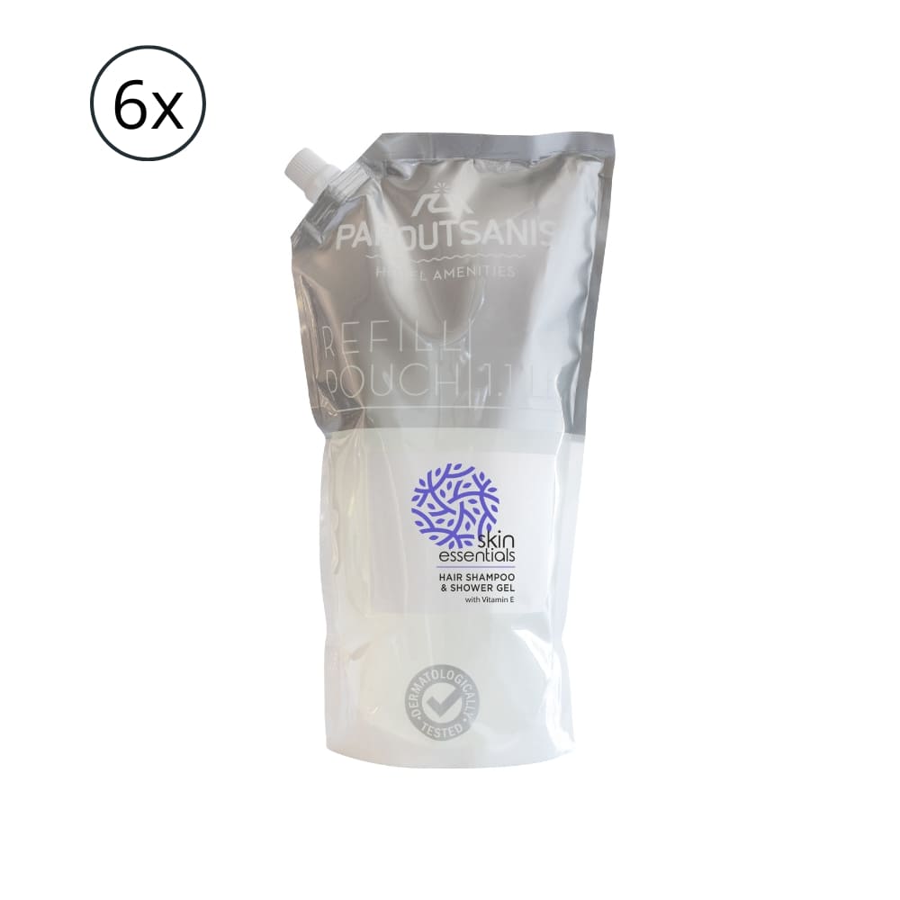 Maxi Ricarica Dispenser Shampoo e Shower Gel Skin Essentials 6,6 Litri