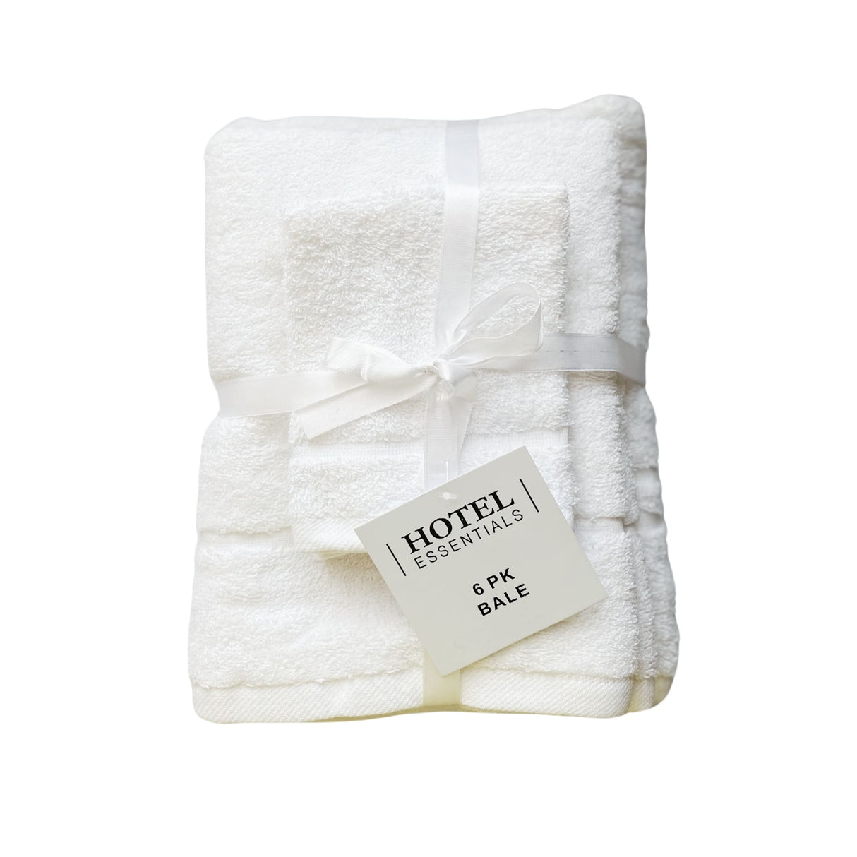 Set da 6 Asciugamani Hotel Essentials Alta Qualità 400 gr/mq