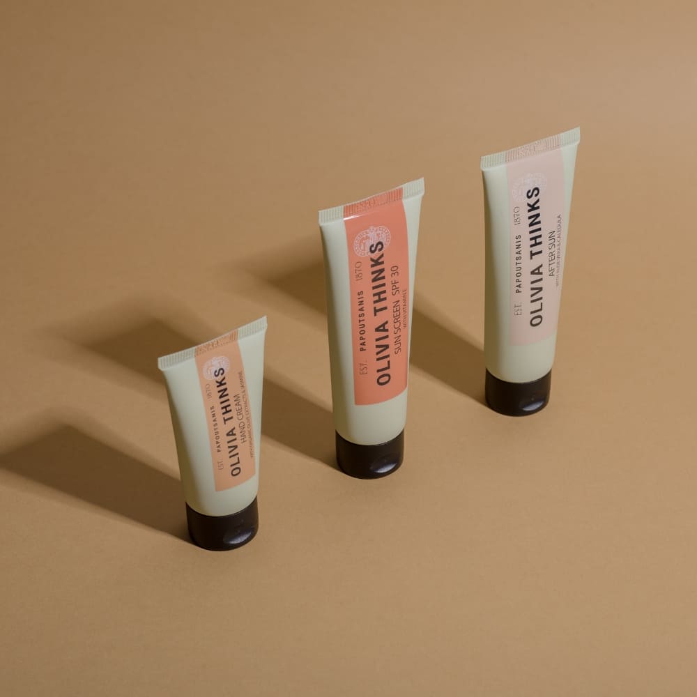 Mini Kit Solari da viaggio monodose Summer Essentials Olivia Thinks