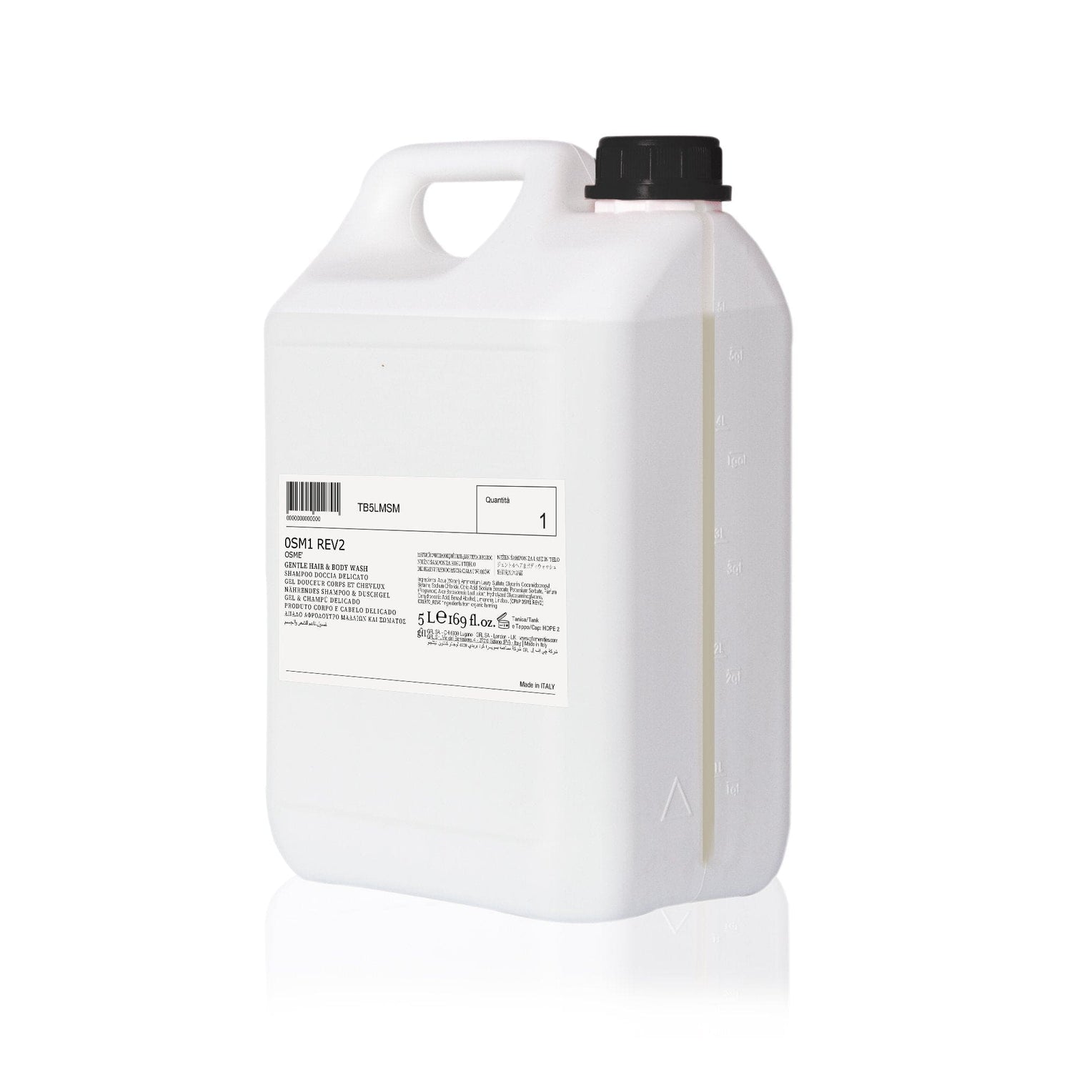 Tanica di ricarica per Dispenser Gel Doccia Osmè 5 L