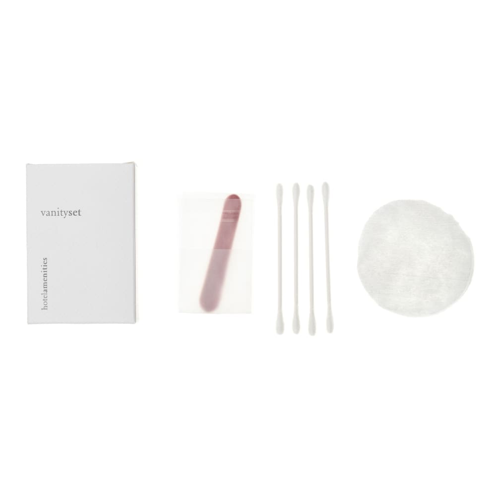 Vanity set Hotel Amenities in elegante eco box bianca