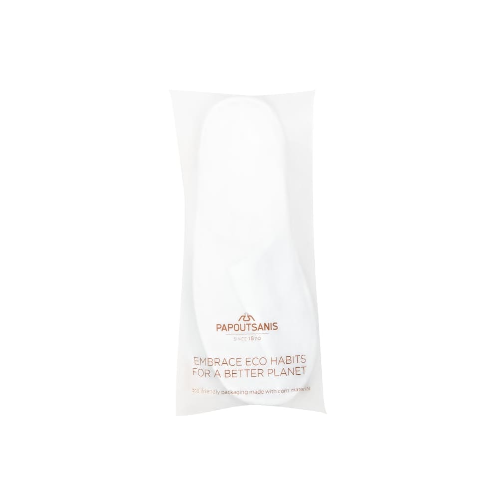 Ciabattine monouso Hotel chiuse in tnt con Packaging Eco-friendly