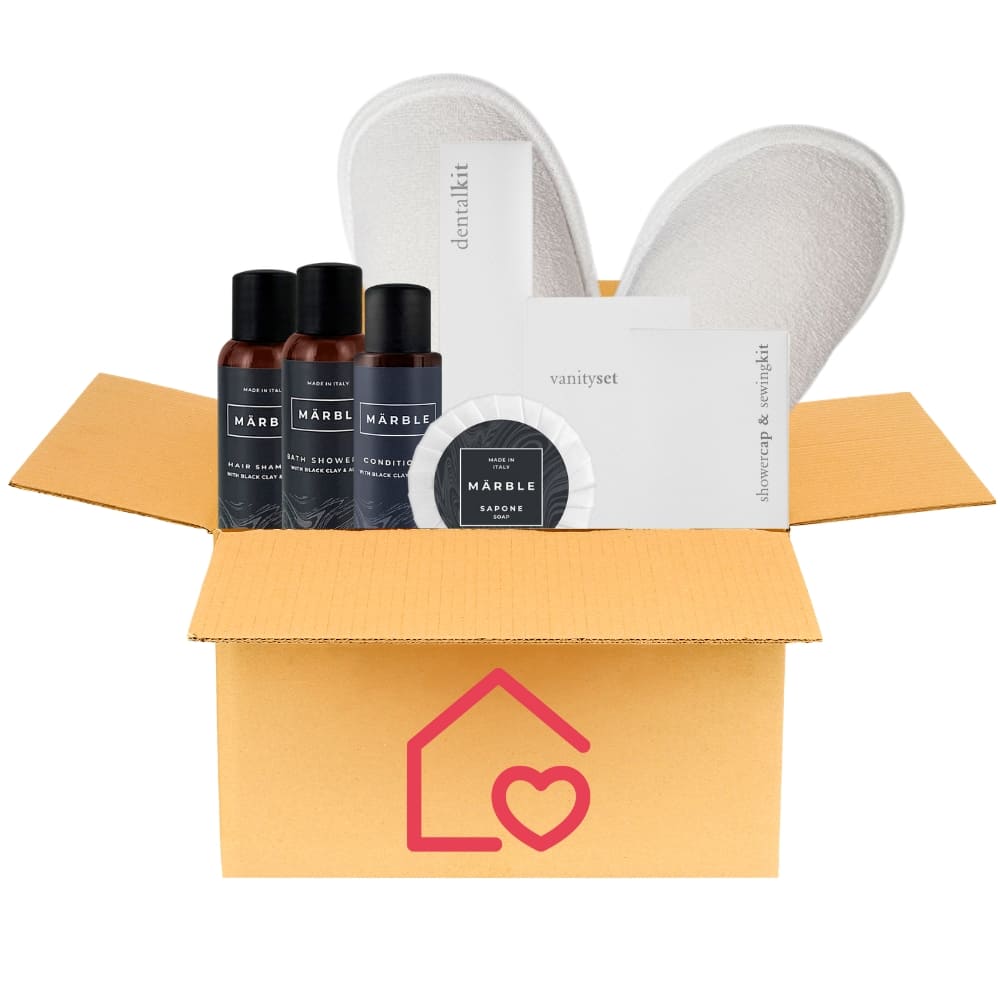 Welcome Marble Premium Courtesy Kit Made in Italy