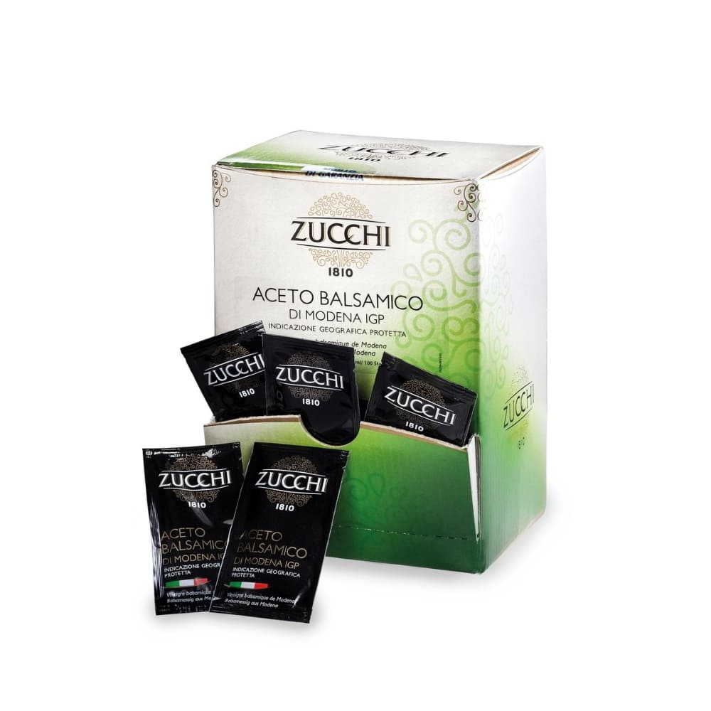 Espositore Aceto balsamico di Modena IGP 100 bustine monodose Zucchi