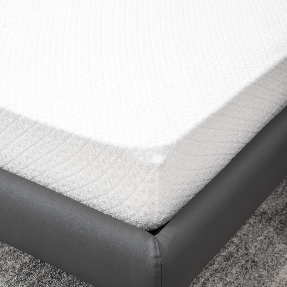 Coprimaterasso Elegance elasticizzato jacquard con angoli