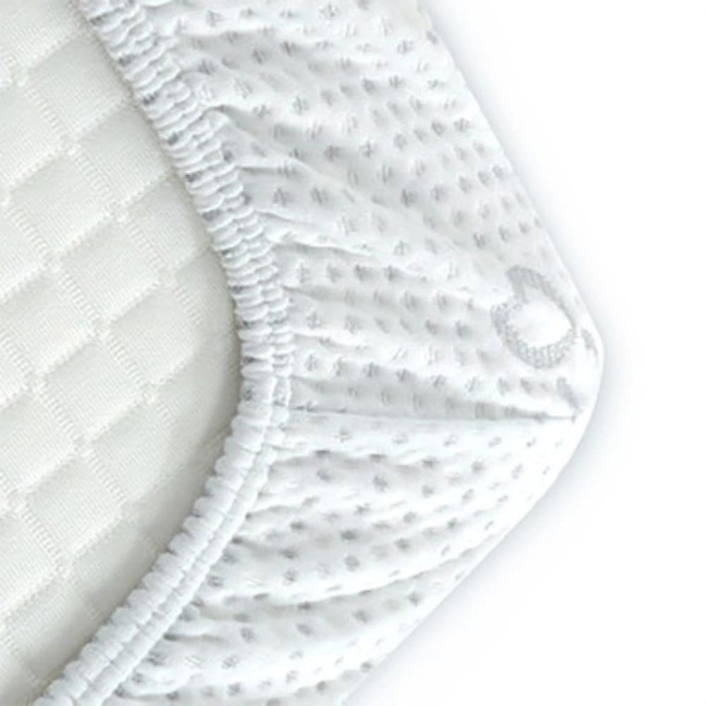 Coprimaterasso professionale in filato d'argento anallergico, traspirante e antimicotico