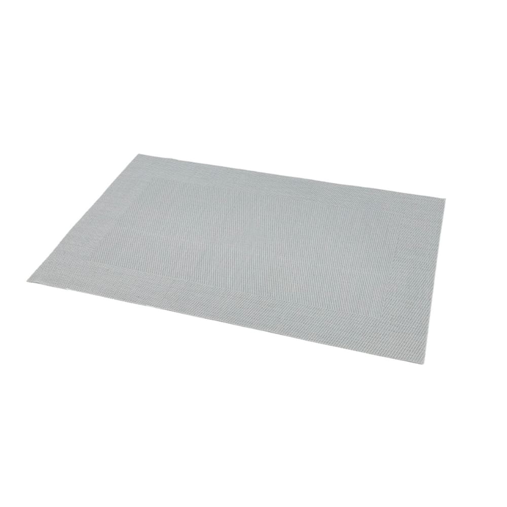 Set da 4 tovagliette all'americana in vinile Grigio