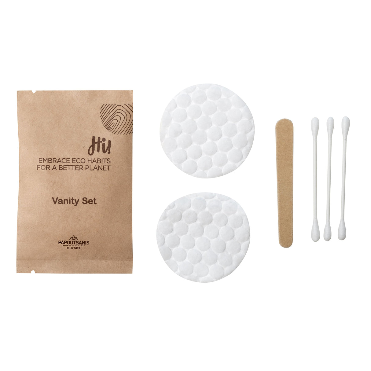 Vanity Kit Set cosmetico Hotel Amenities Eco-friendly in carta kraft