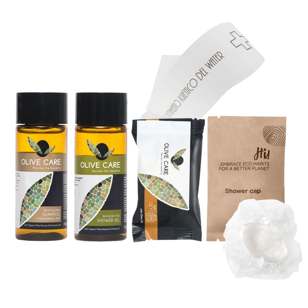 Kit Cortesia bagno Olive Care Special Edition