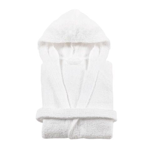Accappatoio con Cappuccio in microspugna 100% cotone
