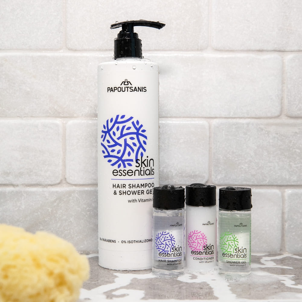 Set Cortesia Completo per Hotel e B&B Skin Essentials 33 ml