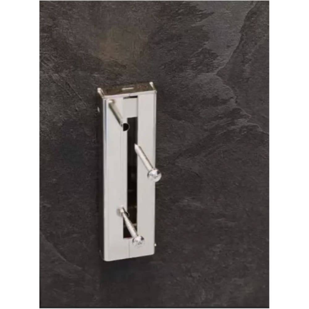 Supporto da parete INVISIBILE in acciaio inox per Dispenser Hotel