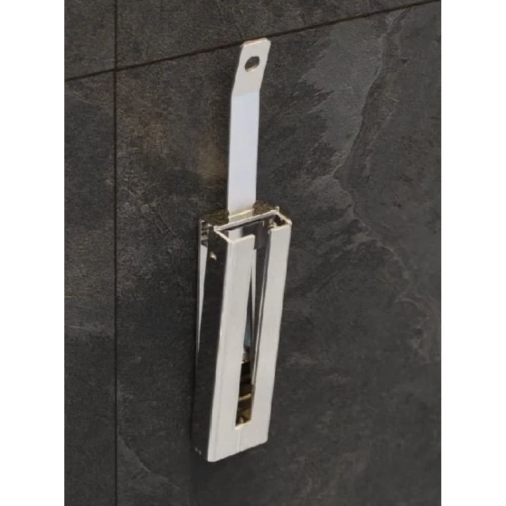 Supporto da parete INVISIBILE in acciaio inox per Dispenser Hotel