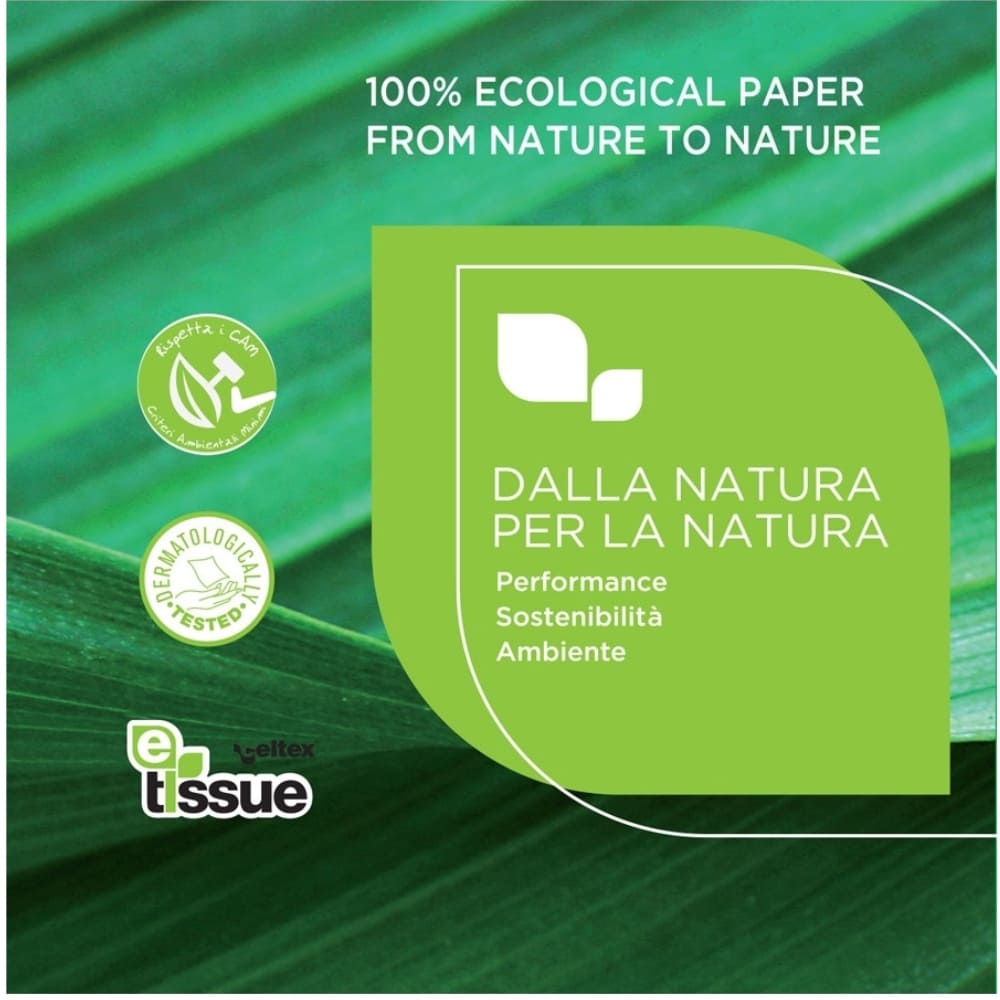 Carta Igienica Fascettata 100% Ecologica 40 Rotoli