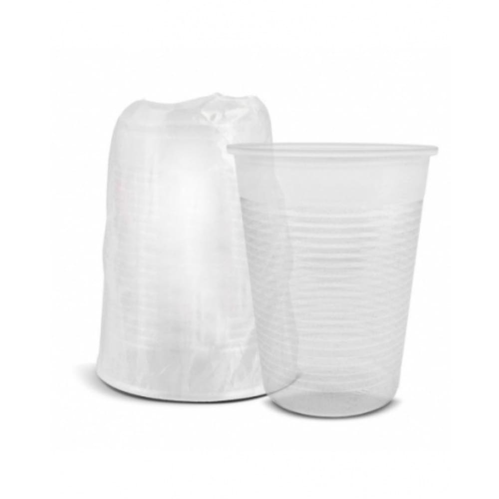 Polypropylene cup in single bag pack of 1000 pieces