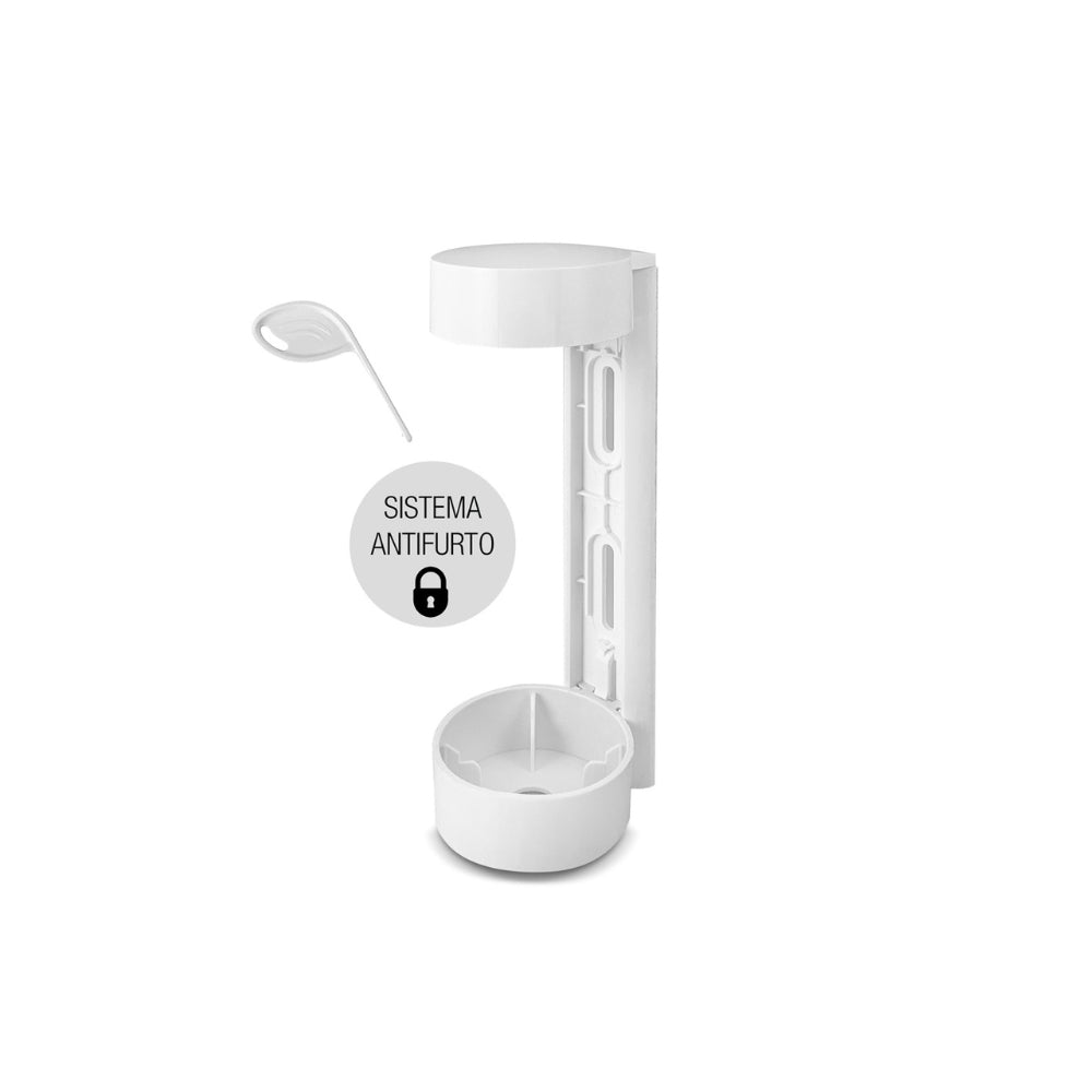 Supporto dispenser soft touch Easy Argan Bianco