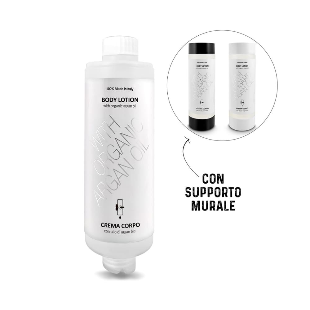 Crema Corpo dispenser soft touch Easy Argan 320 ml Confezione da 20 flaconi