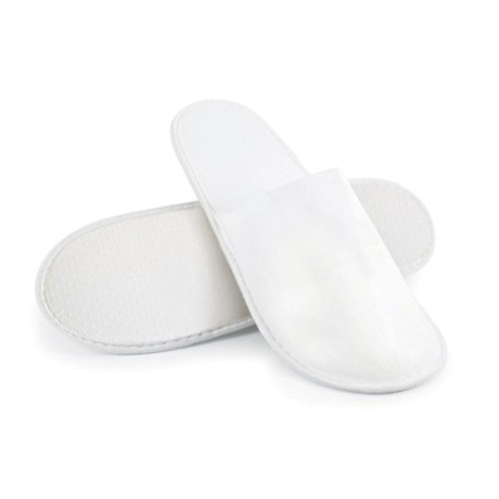 Ciabattine monouso Hotel chiuse in tnt con Packaging Eco-friendly