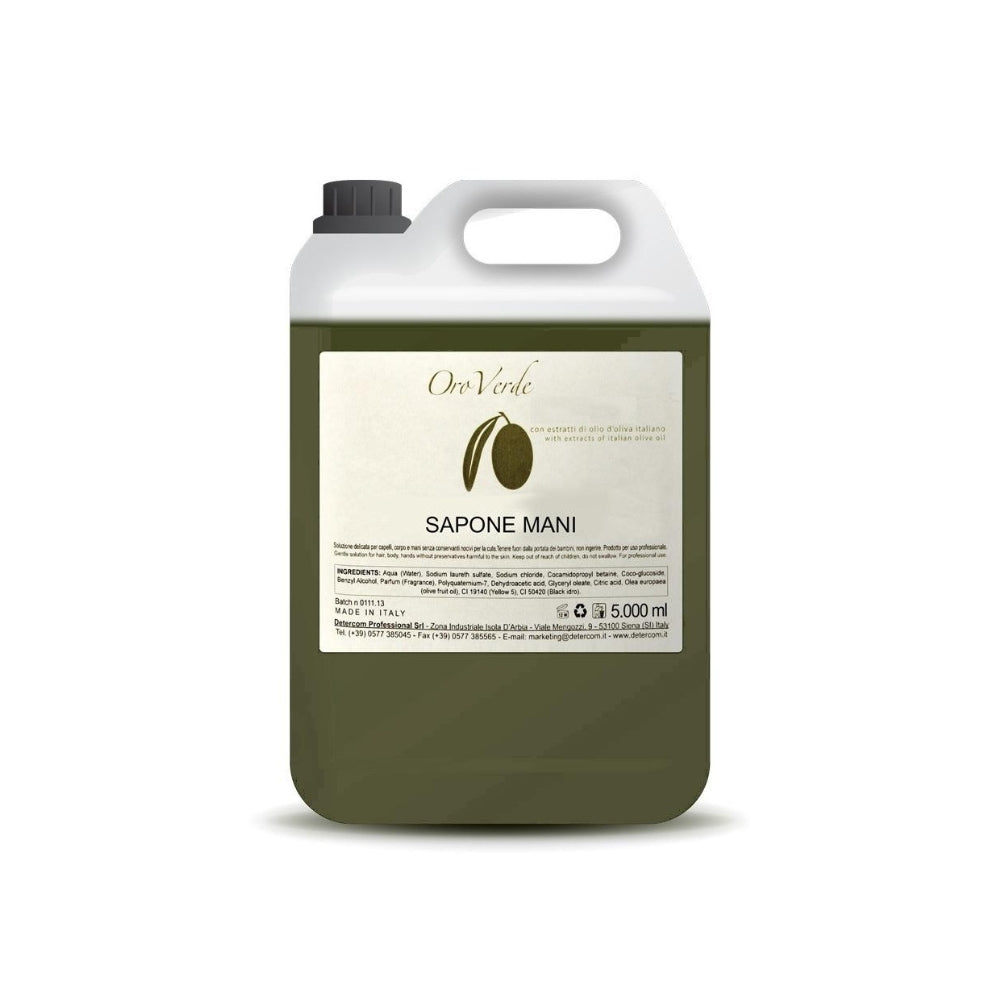 Ricarica Sapone Liquido Oroverde Tanica da 5 Litri